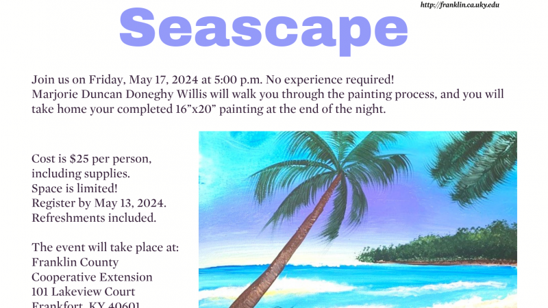 Seascape flyer