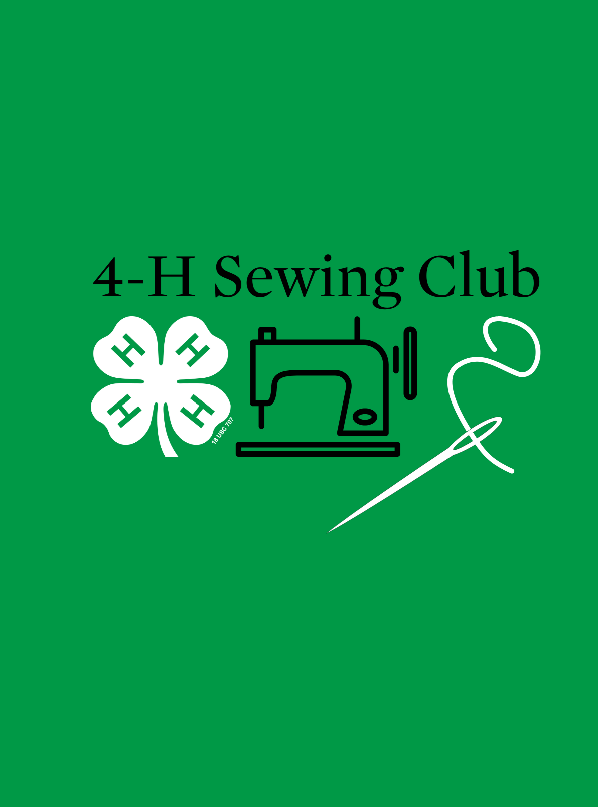 4-H sewing club