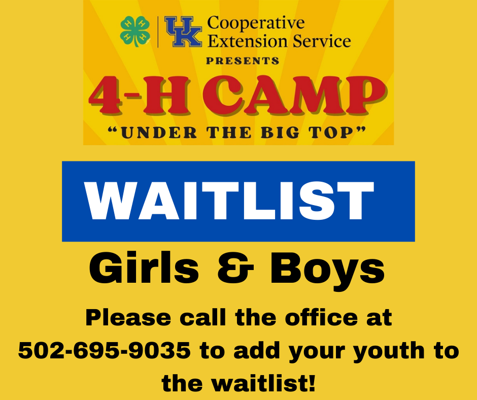 Waitlist for both girls and boys