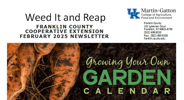 Grow your own calendar image