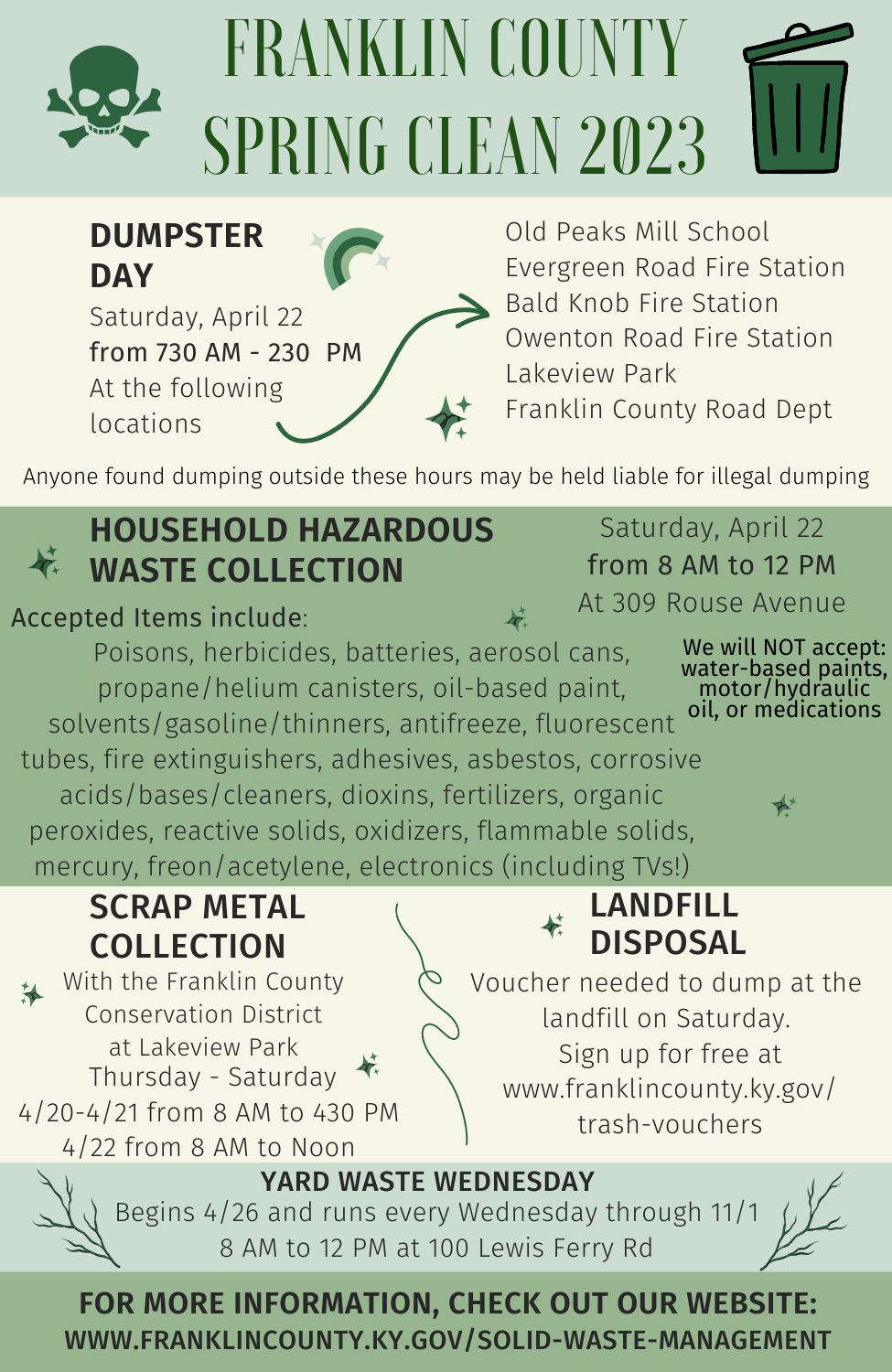 Spring Clean flyer
