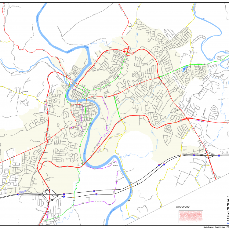  map of frankfort