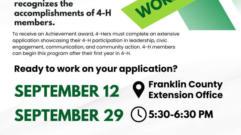Achievement work day flyer